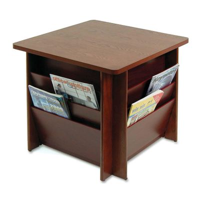 Table w/Literature Rack - Mahogany - BDY929816