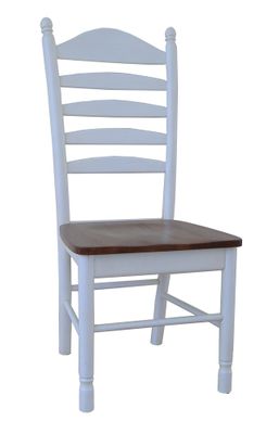 Tall Ladderback Chair (Set of 2) in Heritage Pearl / Oak - C60-271P
