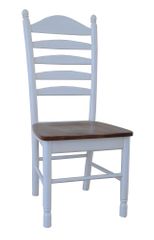 Tall Ladderback Chair (Set of 2) in Heritage Pearl / Oak - C60-271P