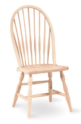 Tall Spindle Back Windsor Side Chair - 1C-969