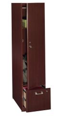 Tall Storage Tower - Quantum Harvest Cherry Collection - Bush Office Furniture - QT288FCS