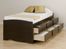 Tall Twin Size Platform Storage Bed - Prepac Furniture - EBT-4106