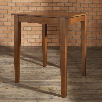 Tapered Leg Pub Table in Classic Cherry Finish - Crosley Furniture - KD20002CH