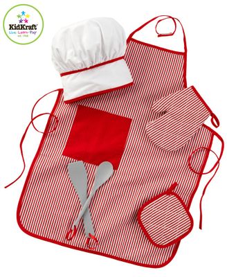 Tasty Treats Chef Access Set Red - KidKraft Furniture - 63197