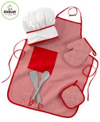 Tasty Treats Chef Access Set Red - KidKraft Furniture - 63197