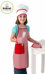 Tasty Treats Chef Access Set Red - KidKraft Furniture - 63197