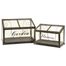 Tavaris Metal Greenhouse (Set of 2) - IMAX - 27535-2