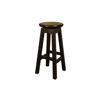Taylor Black Swivel Bar Stool - American Hertiage - AH-124750BLK