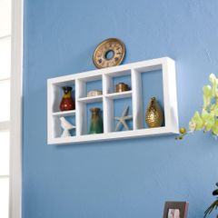 SEI Taylor Display Shelf White 24"