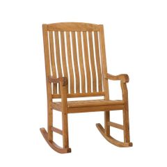 SEI Teak Porch Rocker - Natural