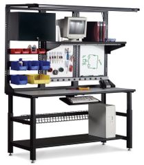 Techworks Workstation - Mayline Office Furniture - TECHWORKS