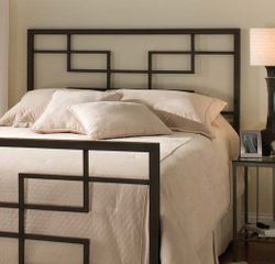 Terrace Full/Queen Size Headboard with Bed Frame - Hillsdale Furniture - 1474HFQR