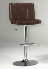 Thames Adjustable Gas Lift Stool in Saddle - Entree by APA Marketing - MAL-12BW