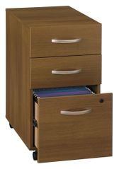 Three-Drawer File - Series C Warm Oak Collection - Bush Office Furniture - WC67553