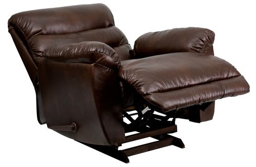 Tonto Espresso Bonded Leather Rocker Recliner - AM-9030-5121-GG