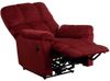 Top Hat Berry Microfiber Power Recliner - AM-P9320-4170-GG