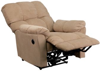 Top Hat Coffee Microfiber Power Recliner - AM-P9320-4172-GG