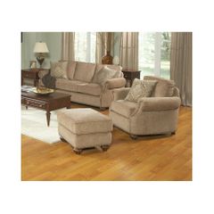 Torre Sofa, Chair and Ottoman Set Nutmeg - Largo - LARGO-WG-F0746-SET