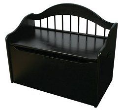 Toy Box - Limited Edition Toy Chest - Black - KidKraft Furniture - 14181
