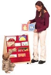 Toy Storage - Canvas Book Display (Double) - Guidecraft - G6428