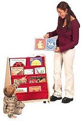 Toy Storage - Canvas Book Display (Double) - Guidecraft - G6428