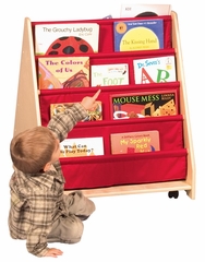 Toy Storage - Canvas Book Display (Double) - Guidecraft - G6428