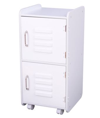 Toy Storage - Medium Locker in White - KidKraft Furniture - 14321