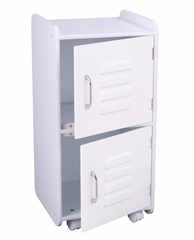 Toy Storage - Medium Locker in White - KidKraft Furniture - 14321