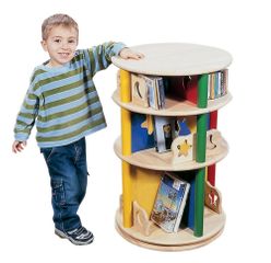 Toy Storage - Moon and Stars Media Carousel - Guidecraft - G98040
