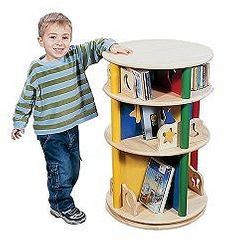 Toy Storage - Moon and Stars Media Carousel - Guidecraft - G98040