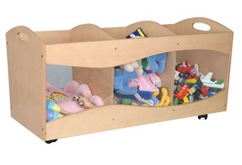 Toy Storage - See-Thru Bins in Natural - KidKraft Furniture - 15771