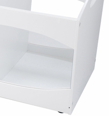 Toy Storage - See-Thru Bins in White - KidKraft Furniture - 15770
