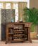 Traditional Bar with Black Granite Top - Bourbon Street "Yorktown Cherry" - Powell Furniture - 579-920