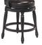 Traditional Swivel Bar Stool in Black - Home Styles - 5008-88