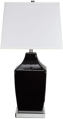 Transitional Black Table Lamp - Set of 2 - 901495