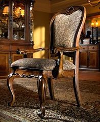 Traviata Arm Chair (Set of 2) - Largo Furniture - D121A-42-SET