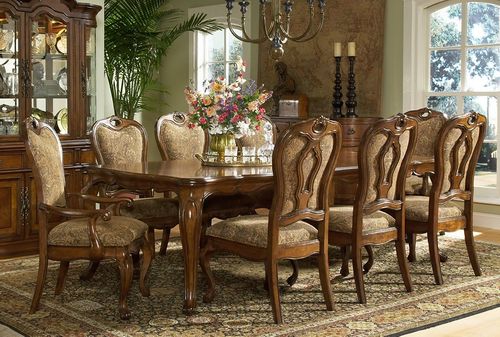 Traviata Dining Room Furniture Set 4 - Largo Furniture - D121A-DSET-4