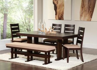 Travis Contemporary Six Piece Dining Set - 104081