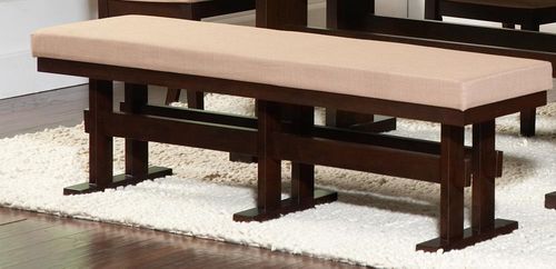Travis Contemporary Upholstered Dining Bench - 104083