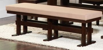 Travis Contemporary Upholstered Dining Bench - 104083