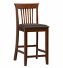 Triena Craftsman Counter Stool - Linon Furniture - 01857DKCHY-01-KD-U