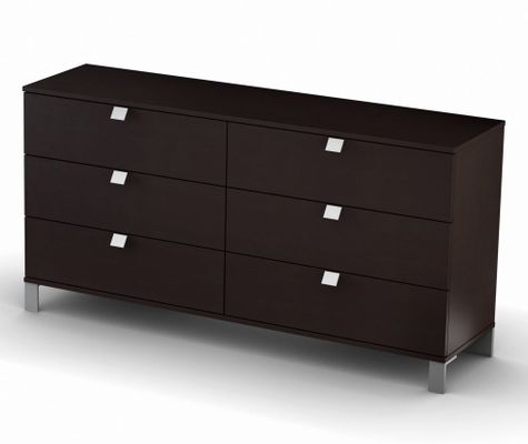 Triple Dresser in Chocolate - South Shore Furniture - 3259010