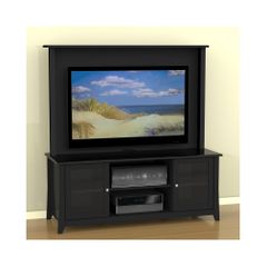 Tuxedo 58'' Center Channel TV Stand & Decorative Wall Panel - Nexera Furniture