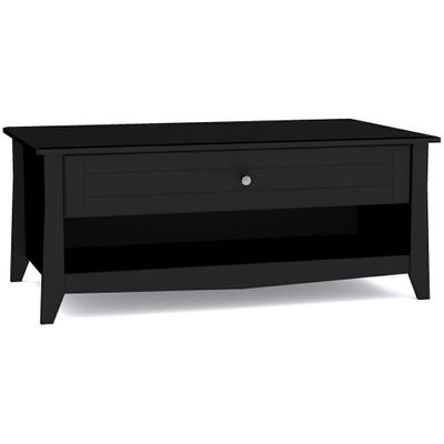 Tuxedo Coffee Table with 1 Extra Wide Drawer - Nexera Furniture