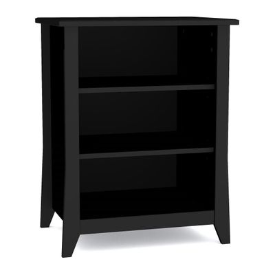 Tuxedo Stereo Cabinet - 3 Shelves & Wire Management - Nexera Furniture