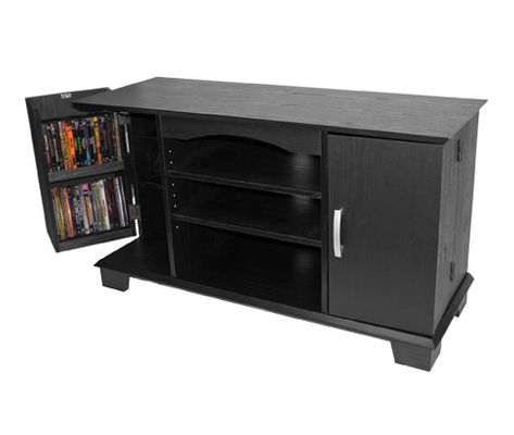 TV Stand - 42 Inch Morristown TV Stand in Black - W42C77BL