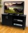 TV Stand - 44 Inch Cordoba Wood TV Stand in Black - W44COSBL