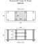 TV Stand - 60 Inch Dynasty TV Stand in Black - V60Y712B