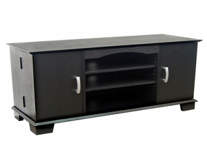 TV Stand - 60 Inch Jamestown Wood TV Stand in Black - W60C73BL