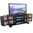 TV Stand - 60 Inch Jamestown Wood TV Stand in Black - W60C73BL
